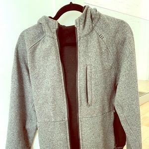 Lululemon grey zip up hoodie